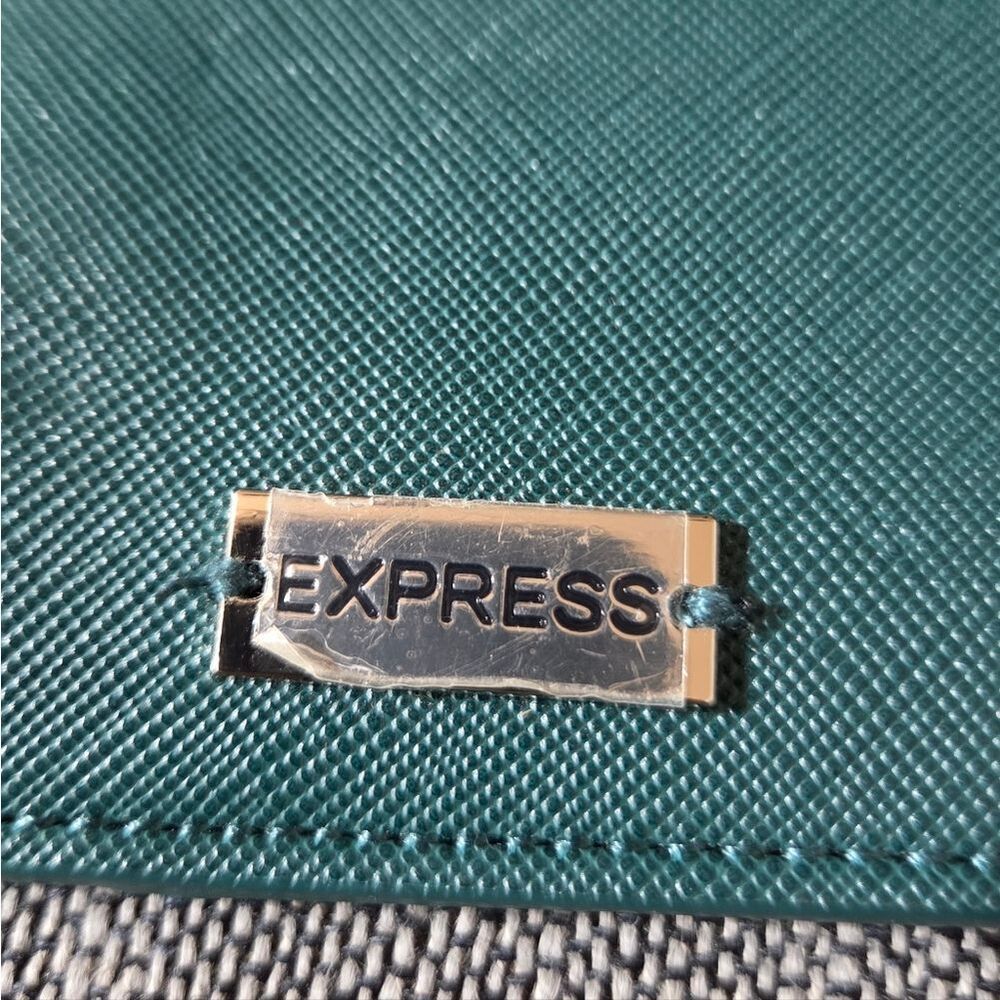 Express Teal Card Wallet - Picture 5 of 6